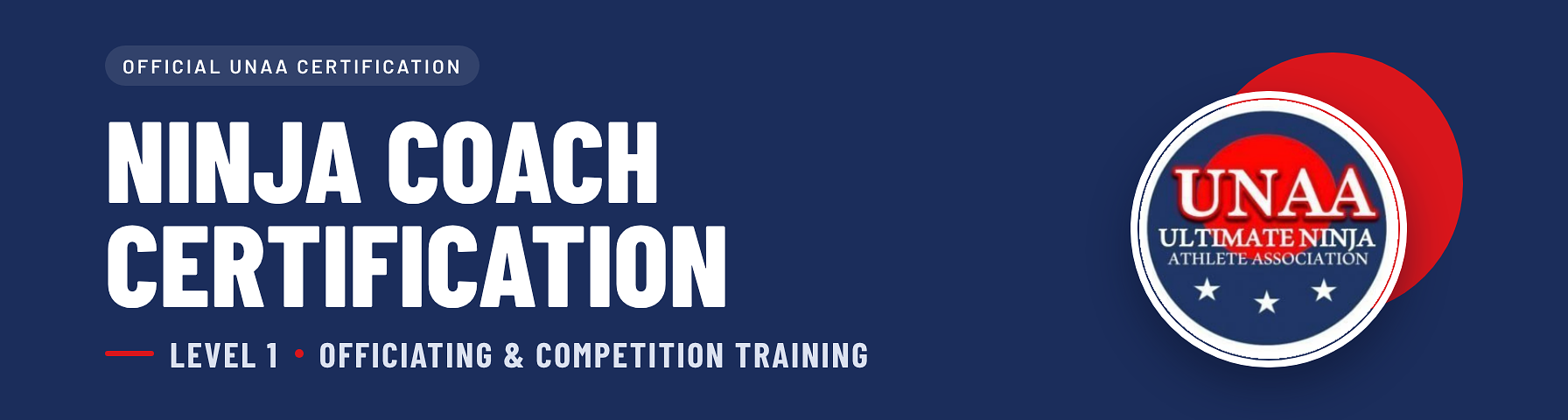 Ninja Coach Certification - Level 1