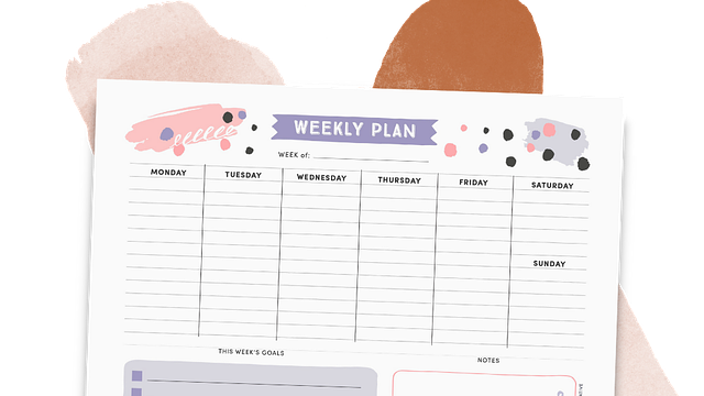 Free Weekly Planner