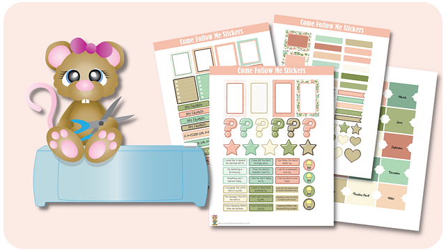 Print and Cut Stickers with Cricut