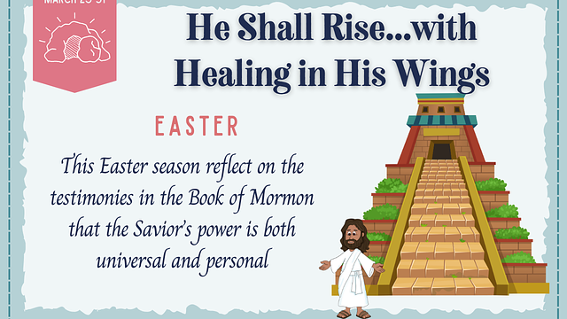 He Will Rise...With Healing in His Wings